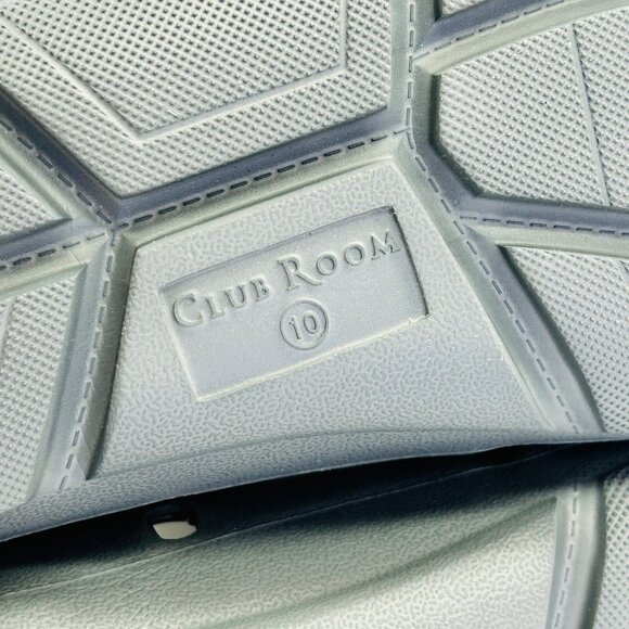 Club Room Mens Atlas Gray Perforated Driver Loafers Size 10M Slip-On Casual - Picture 9 of 12